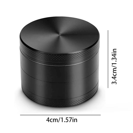 4 Layers Premium Zinc Alloy Herb Grinders for Smoking, Multifunctional Crusher,Grass Grinders,Tobacco Smoking Gadgets